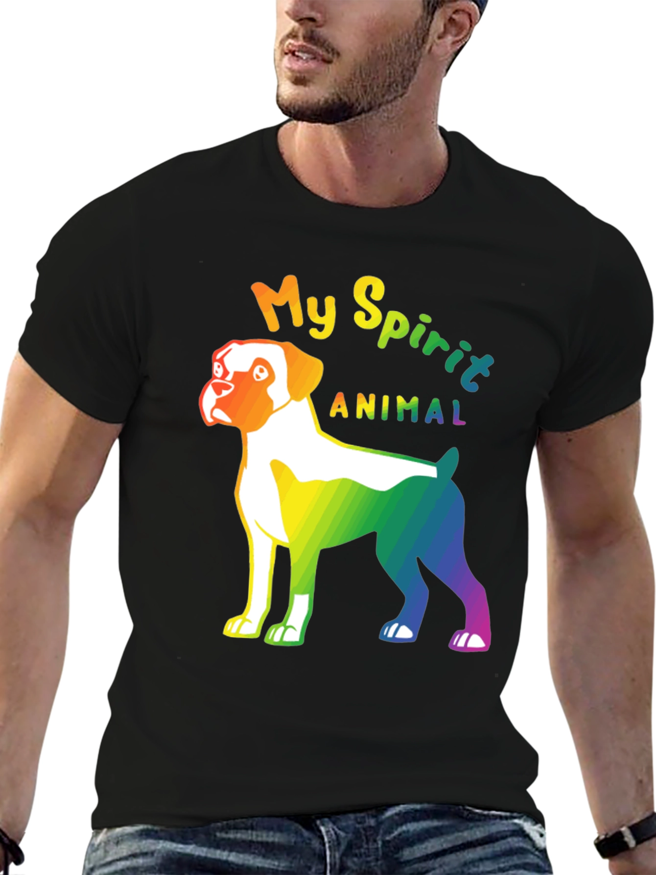 My Spirit Animal Boxer Dog T-Shirt