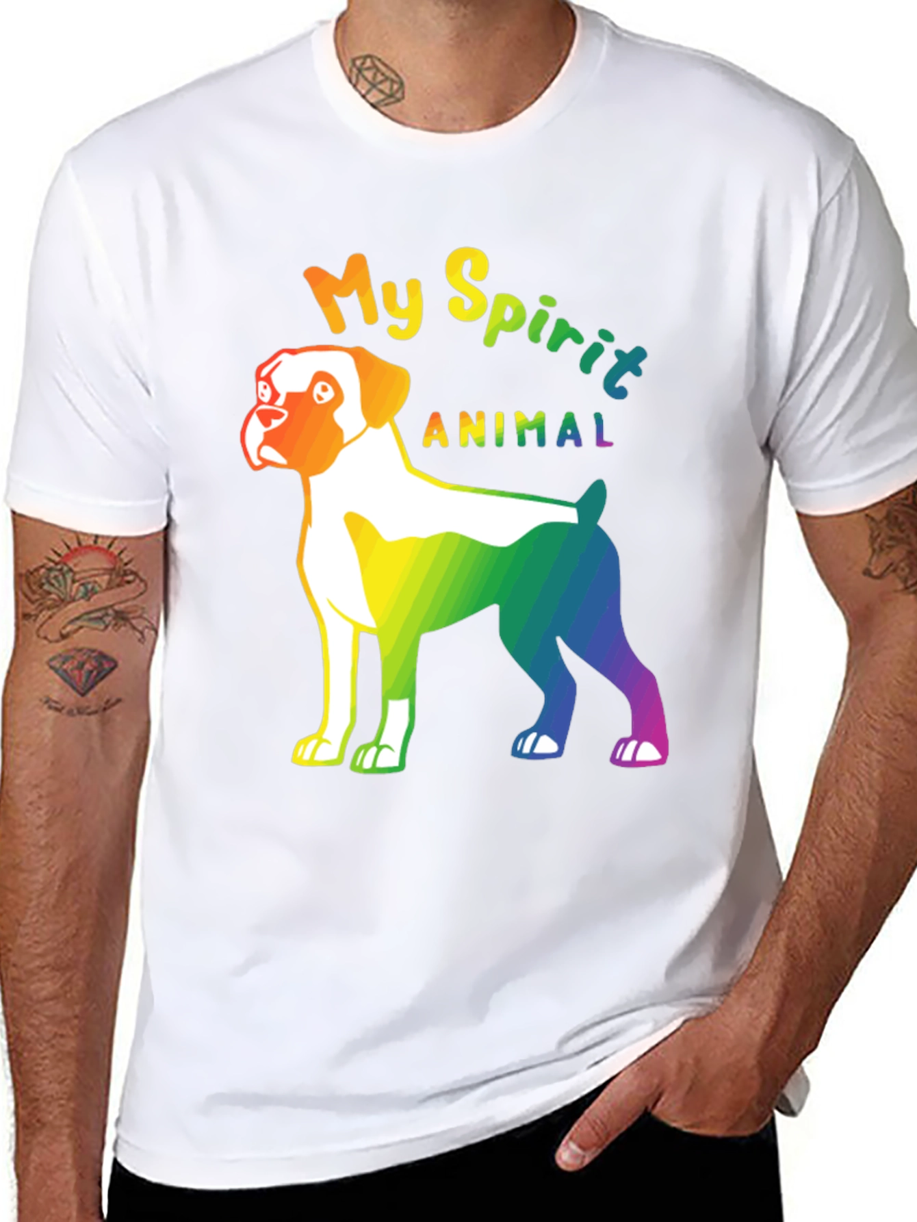 My Spirit Animal Boxer Dog T-Shirt