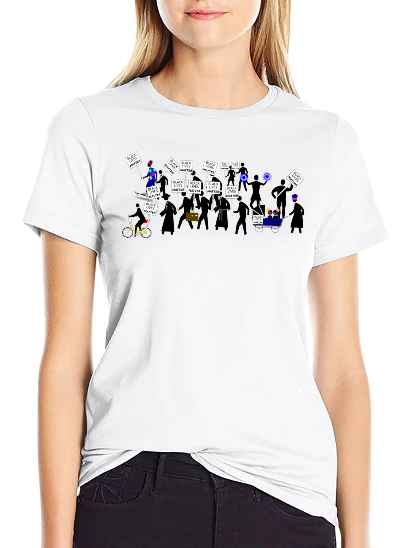 Black Lives Matter Protest Graphic Tee