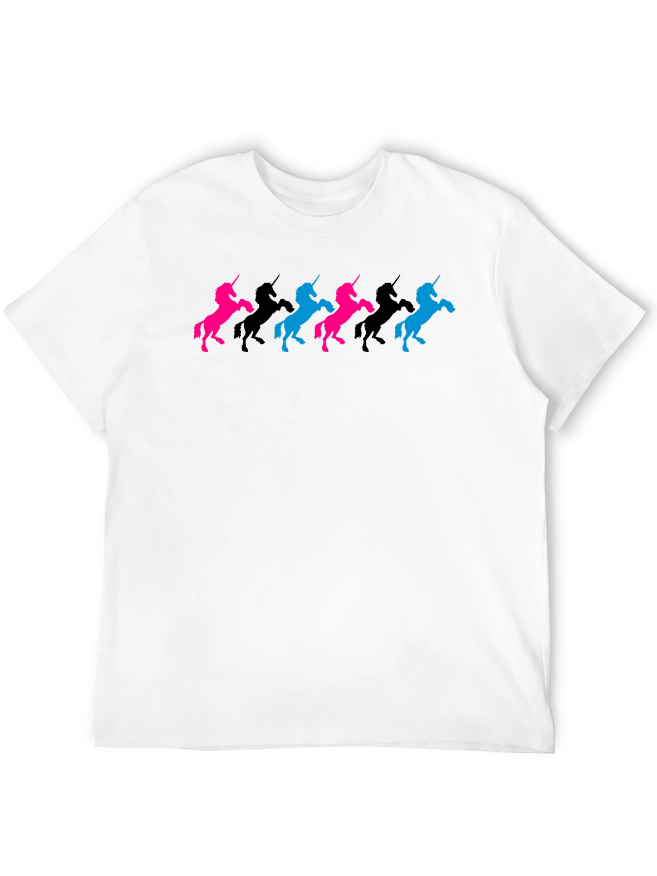 Unicorn Silhouette T-Shirt - Black