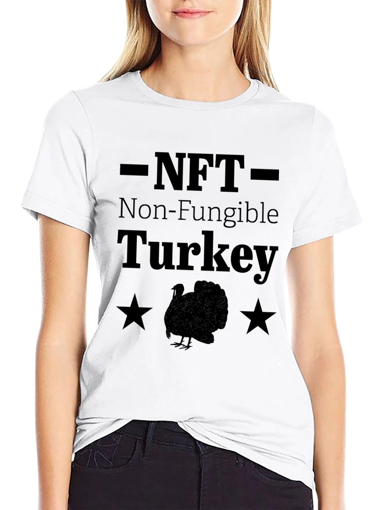 NFT Non-Fungible Turkey Graphic Tee