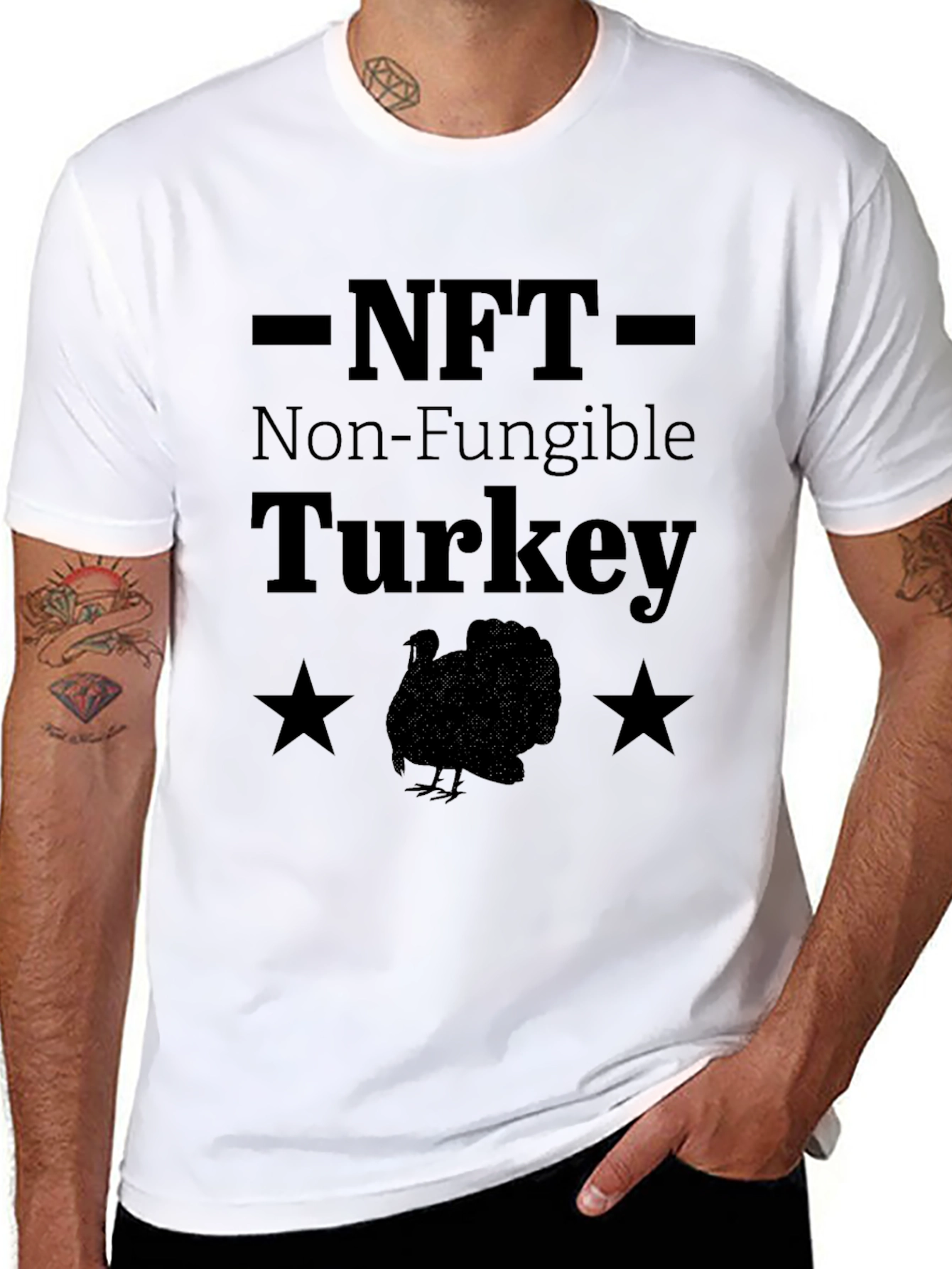 NFT Non-Fungible Turkey Graphic Tee