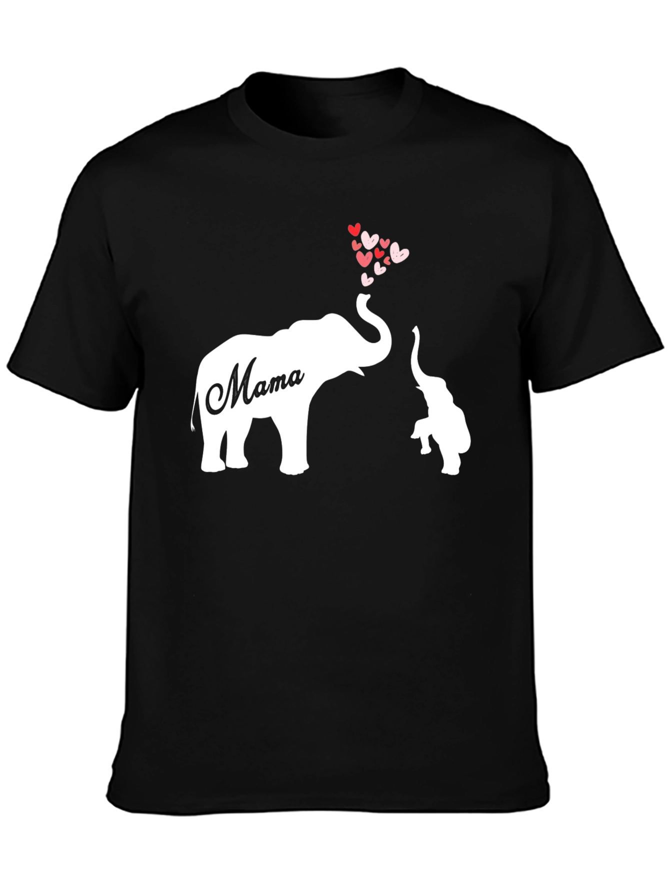 Mama Elephant Heart T-Shirt