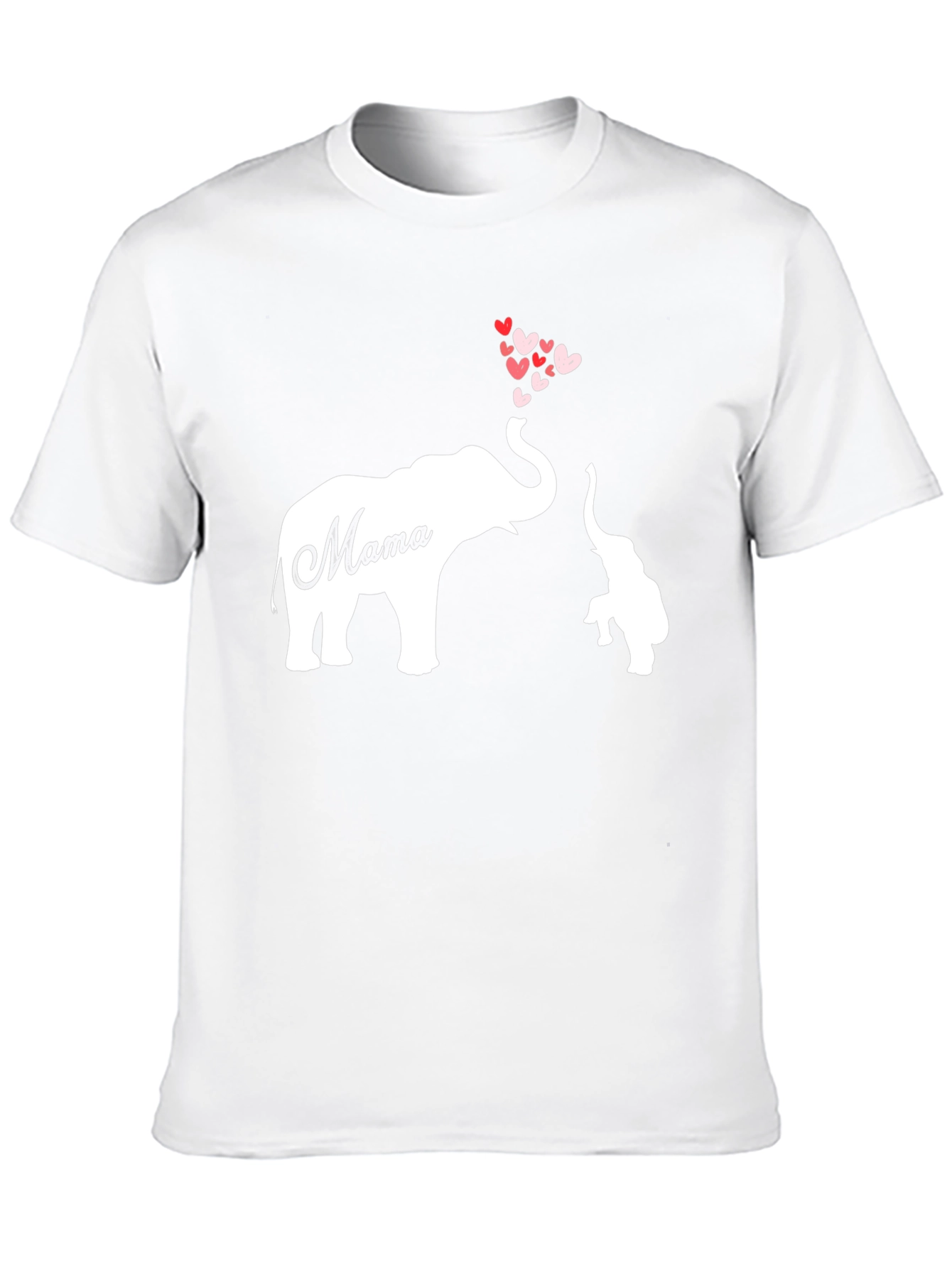 Mama Elephant Heart T-Shirt