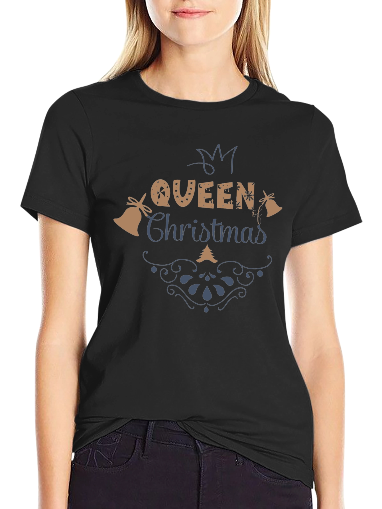 Queen Christmas Graphic Tee