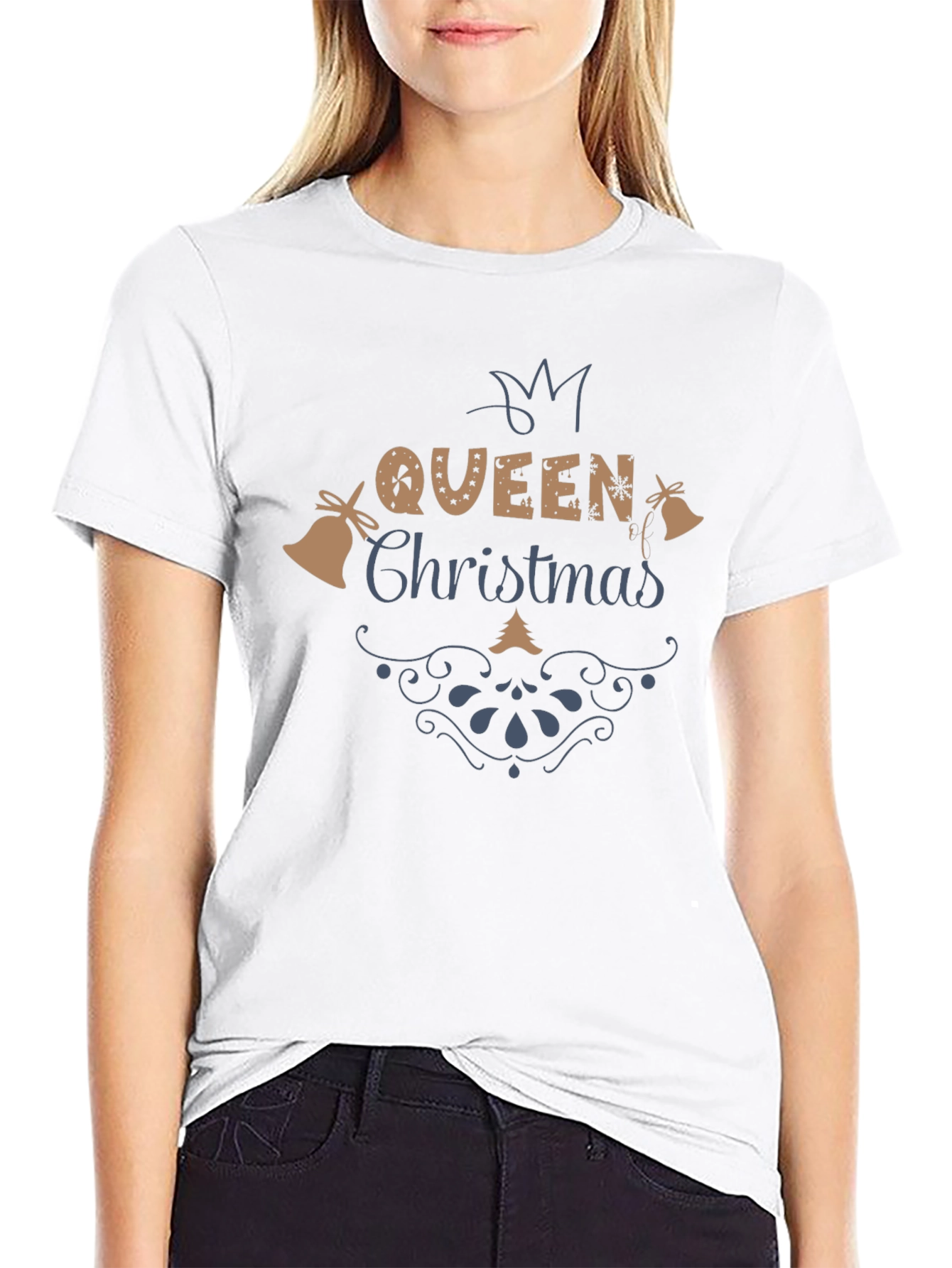 Queen Christmas Graphic Tee