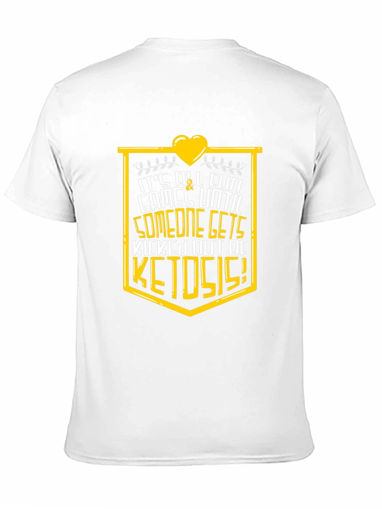 Keto Diet T-Shirt - Its All Fun Graphic Tee