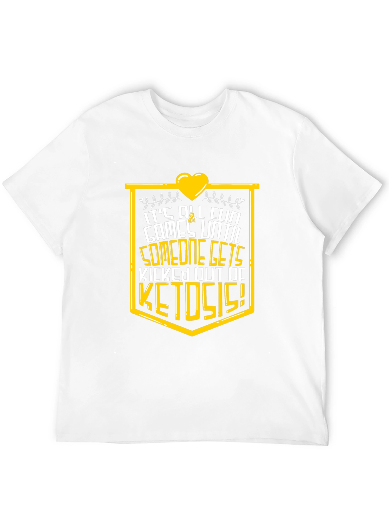 Keto Diet T-Shirt - Its All Fun Graphic Tee