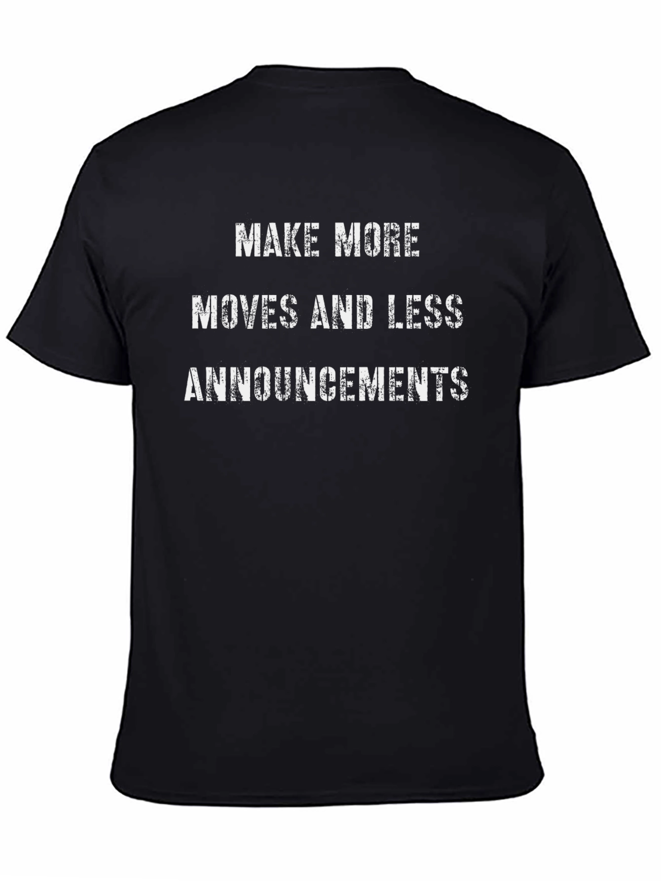 Inspirational Graphic Tee - Make More Moves