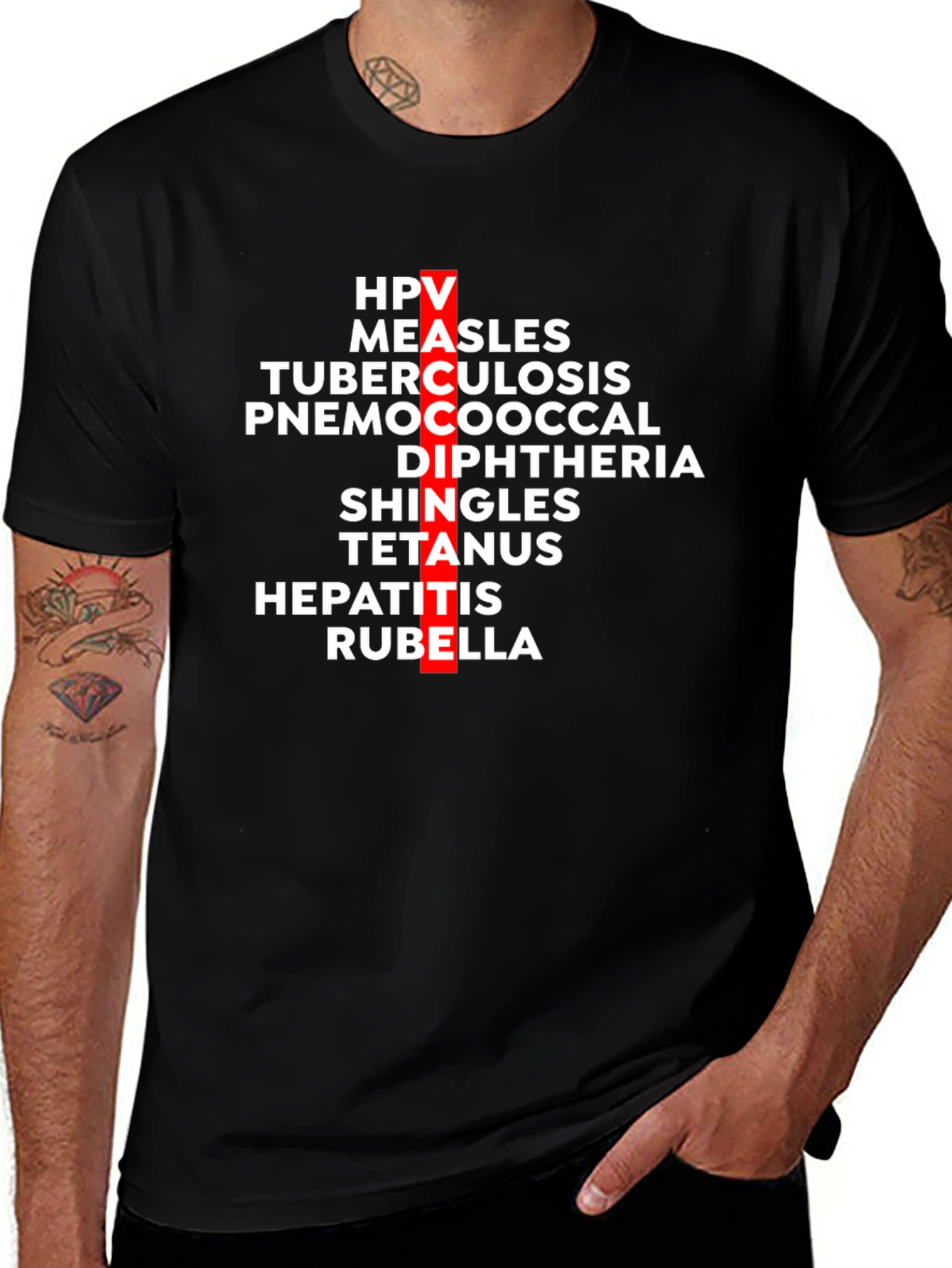 Vaccination T-Shirt - Protect Yourself!