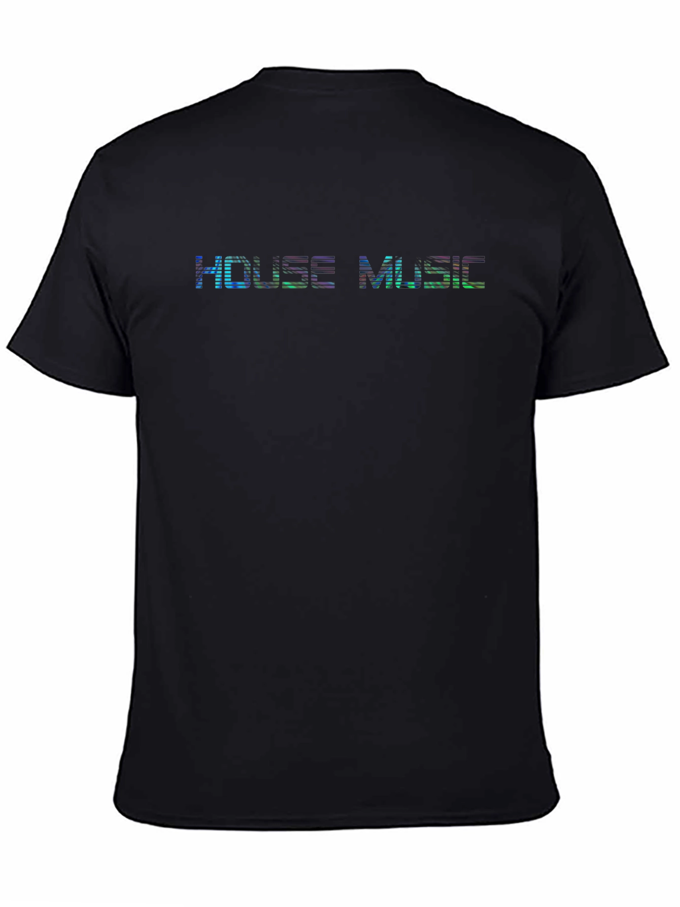 House Music LED Graphic Black T-Shirt