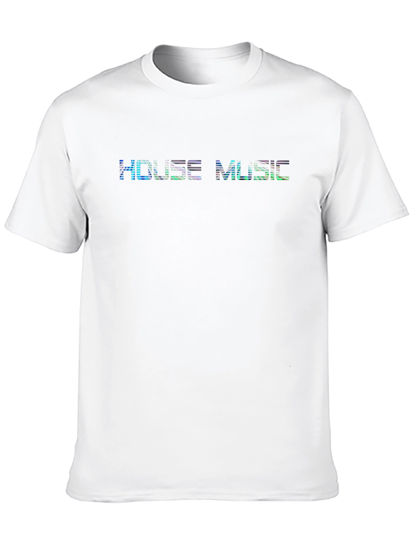 House Music LED Graphic Black T-Shirt