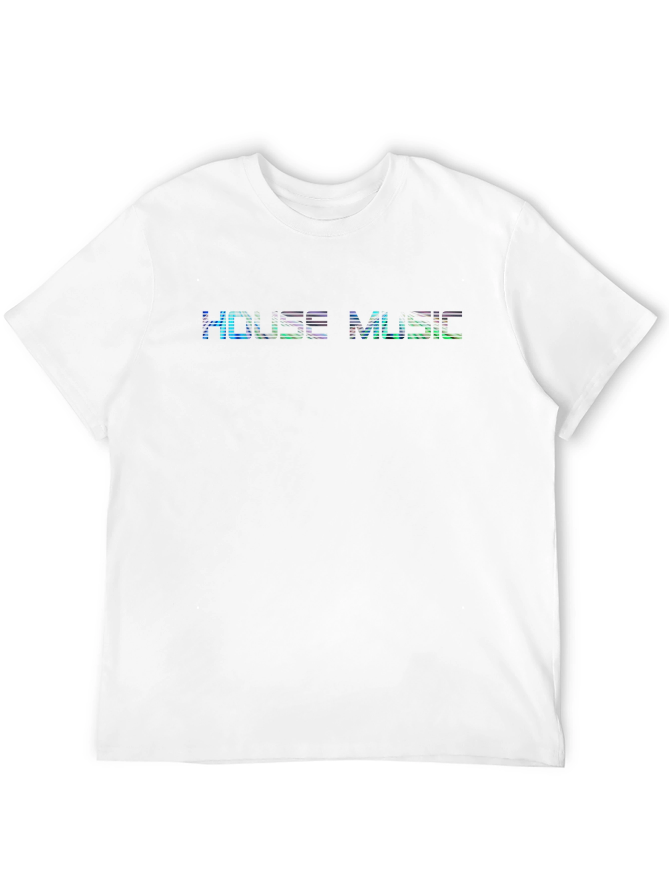 House Music LED Graphic Black T-Shirt