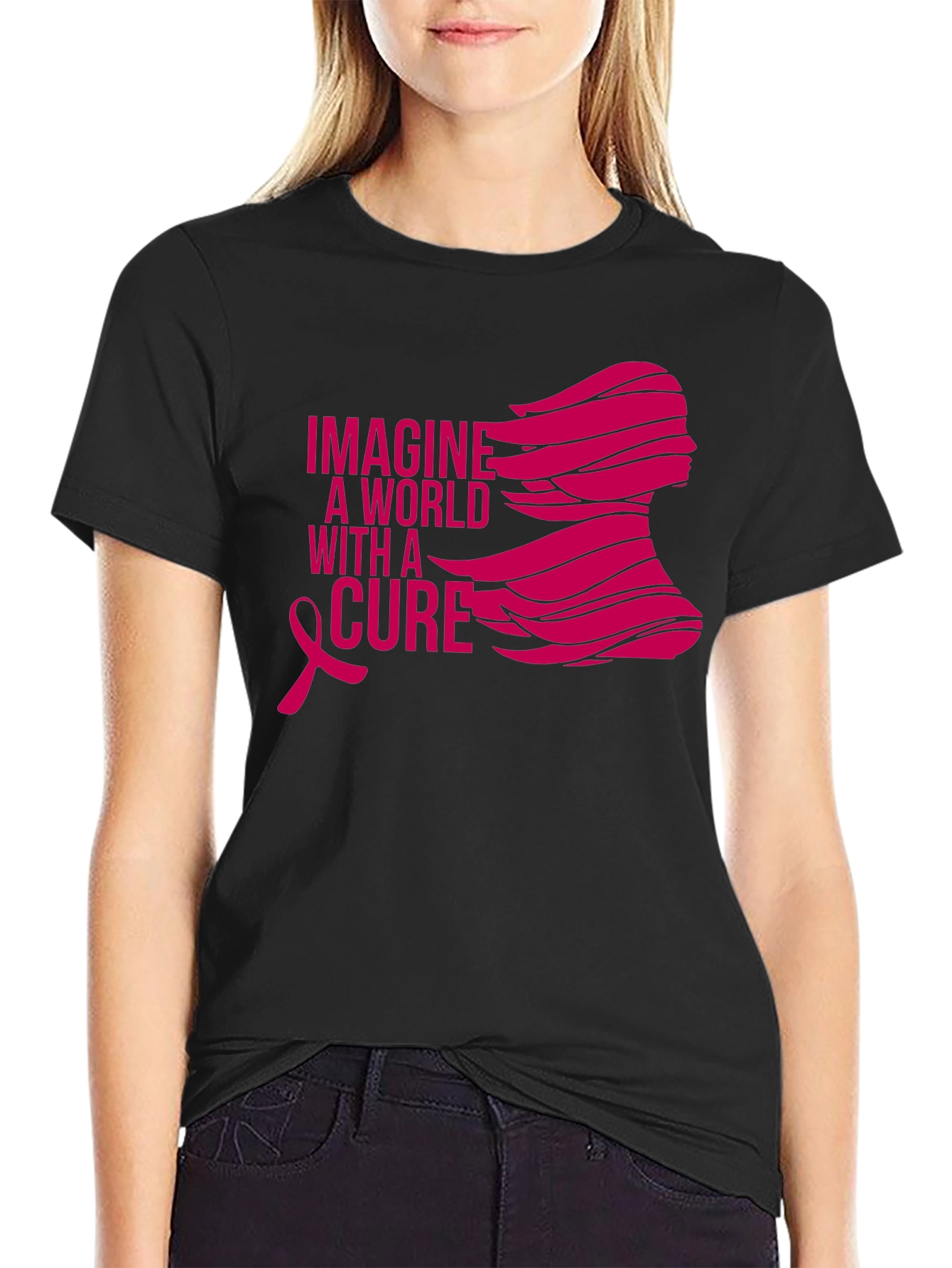 Imagine a World With A Cure T-Shirt