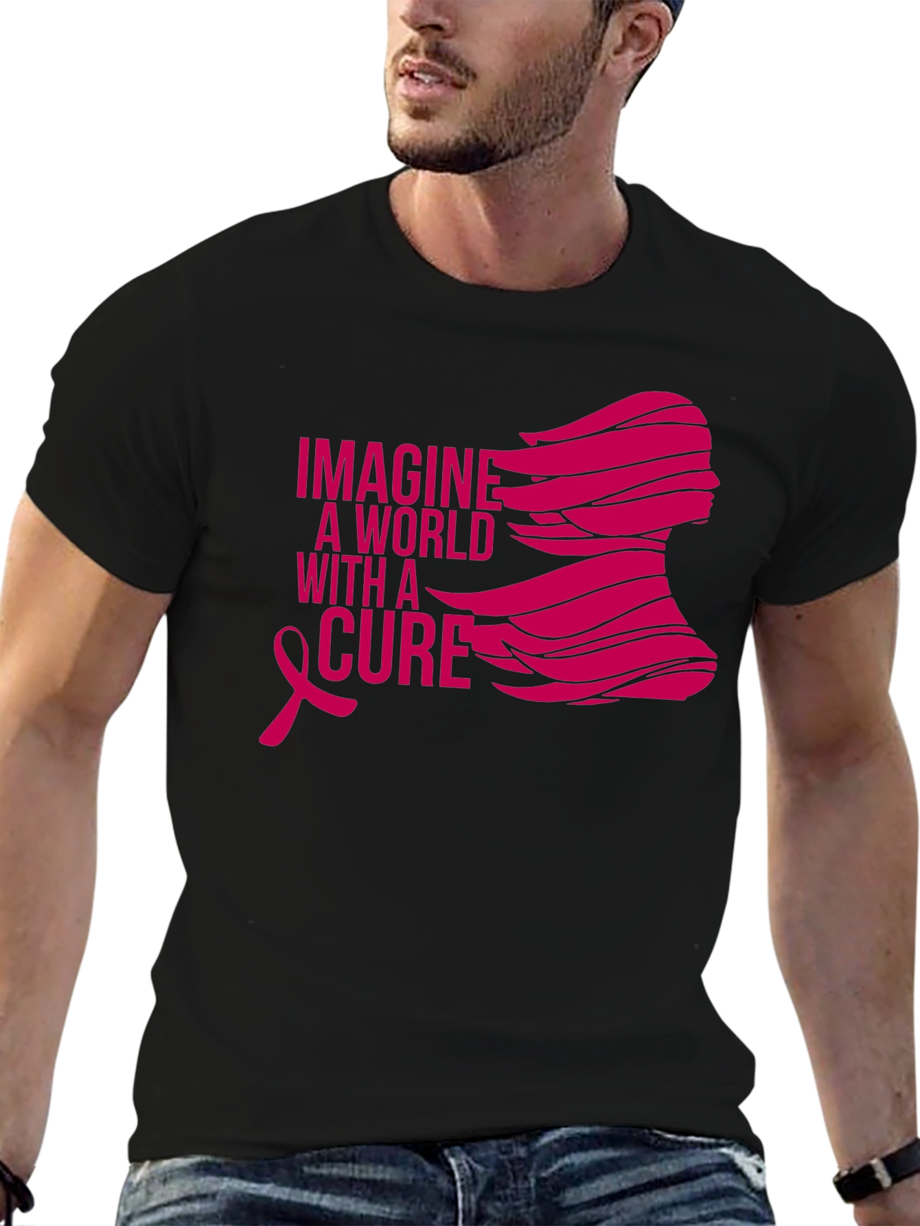 Imagine a World With A Cure T-Shirt