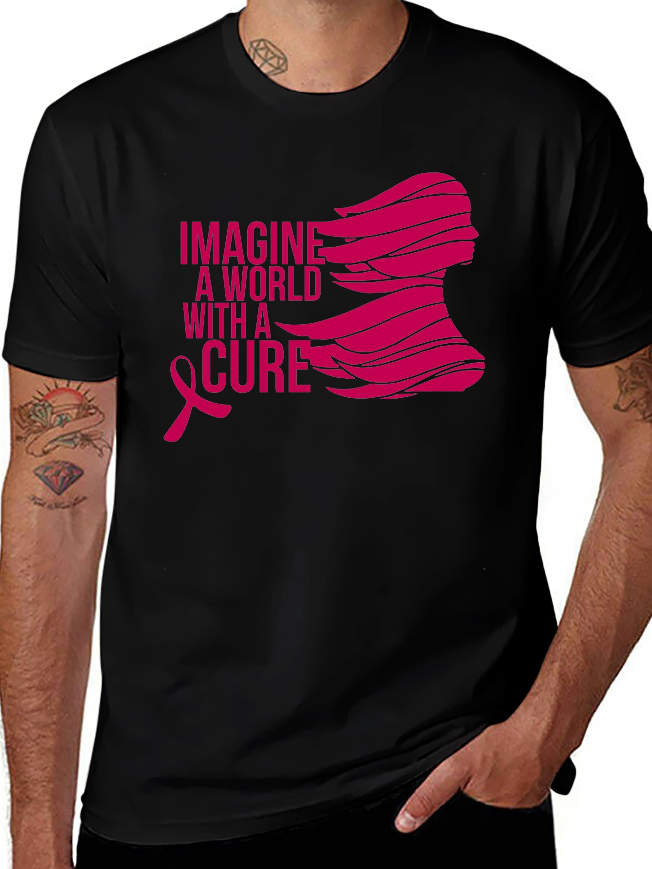 Imagine a World With A Cure T-Shirt