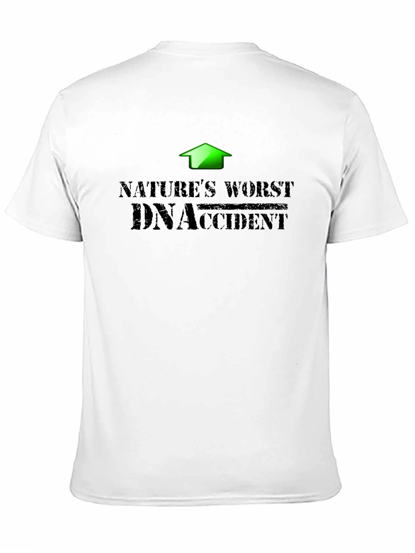Natures Worst DNA Accident Black T-Shirt