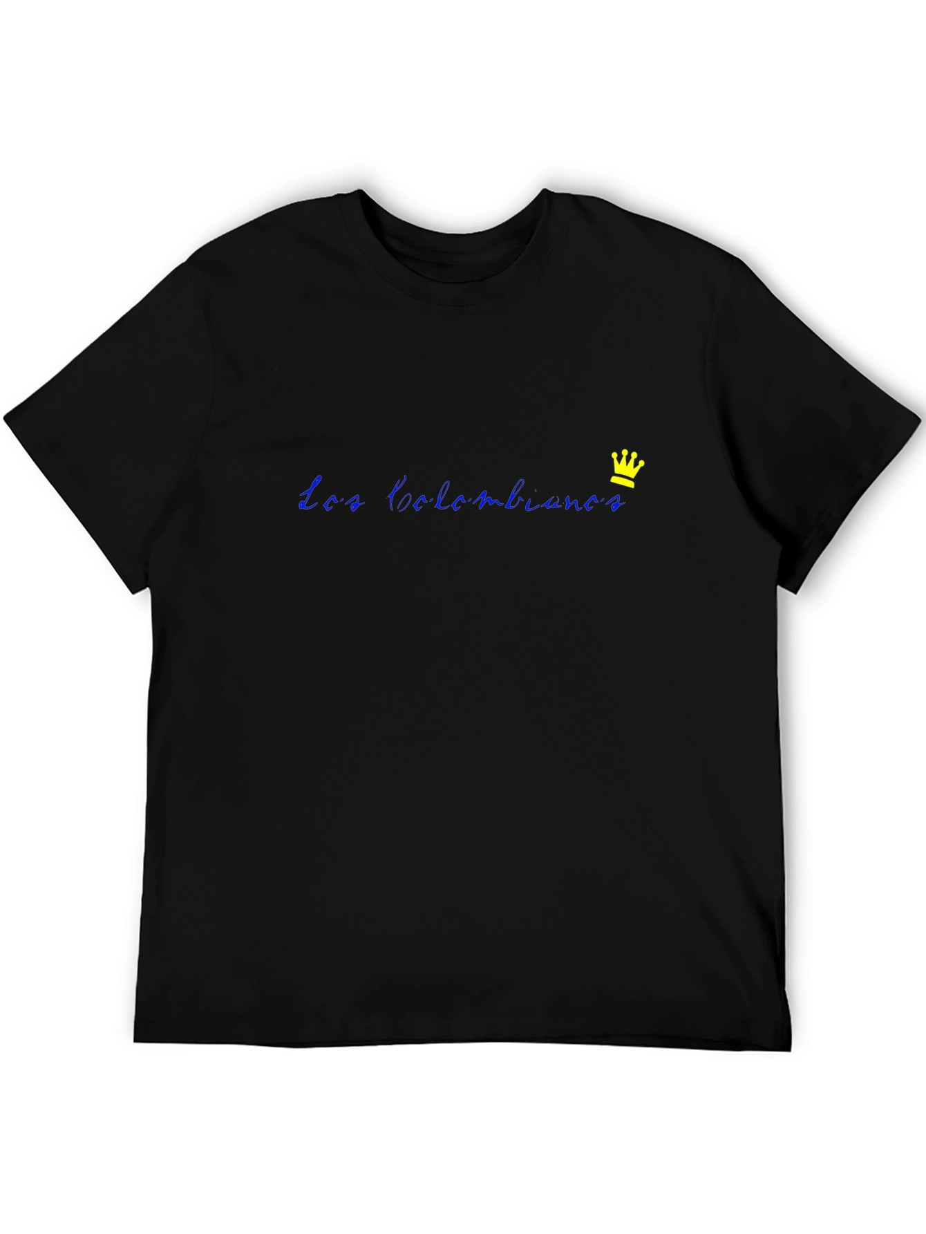Los Colombianos Graphic Black T-Shirt