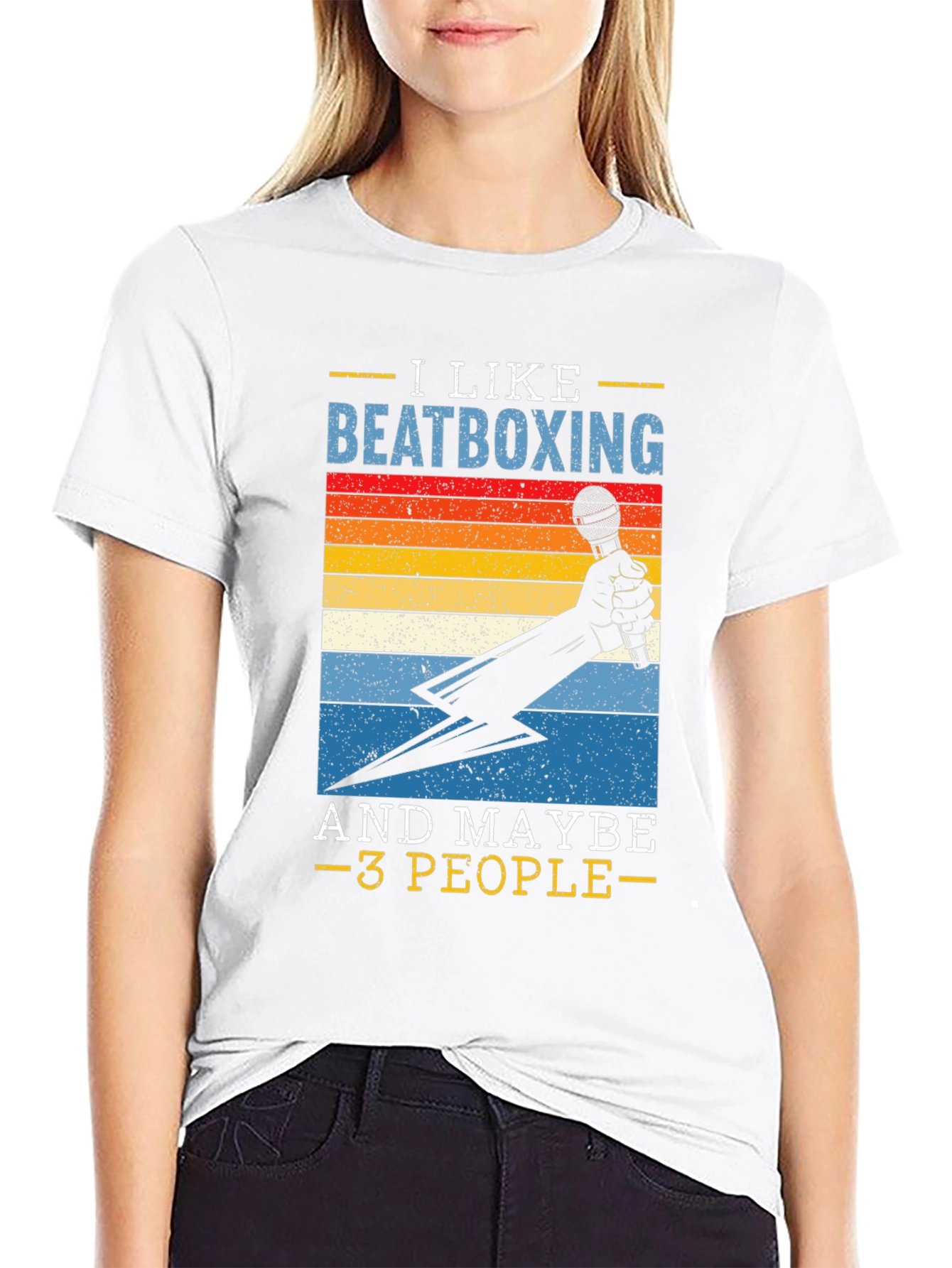 I Like Beatboxing T-Shirt Funny Musician Tee