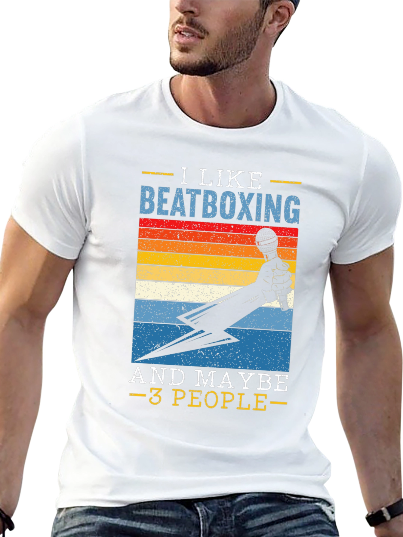 I Like Beatboxing T-Shirt Funny Musician Tee