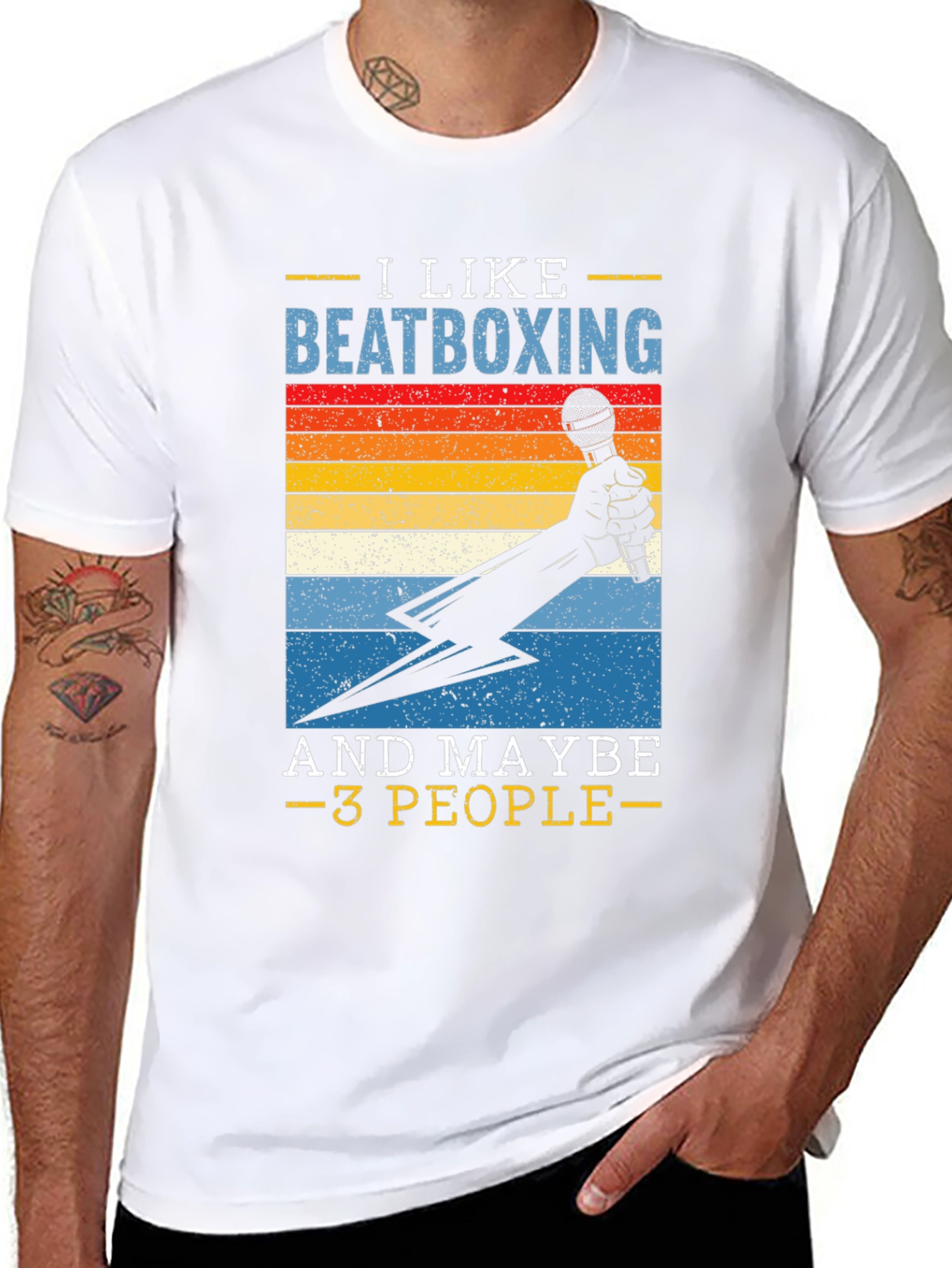I Like Beatboxing T-Shirt Funny Musician Tee