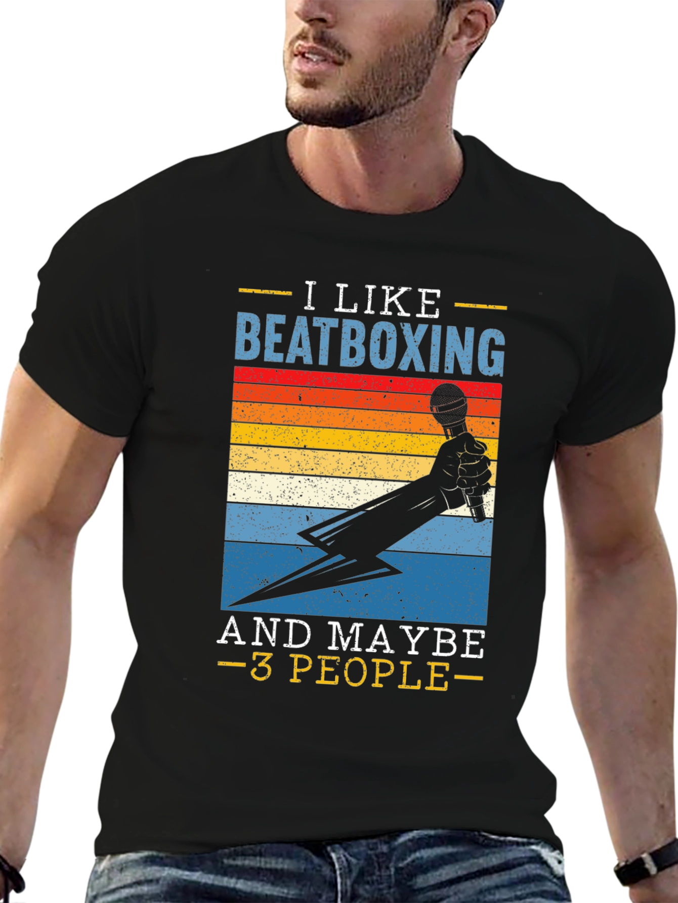 I Like Beatboxing T-Shirt Funny Musician Tee