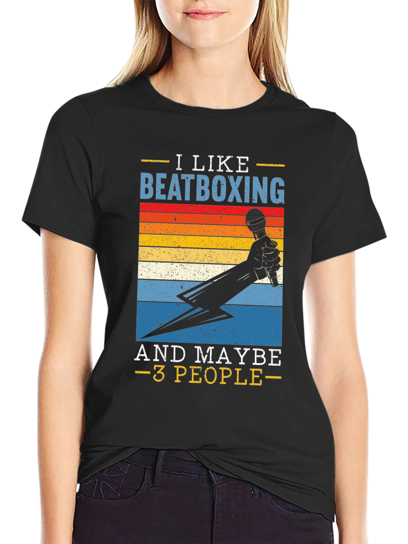 I Like Beatboxing T-Shirt Funny Musician Tee