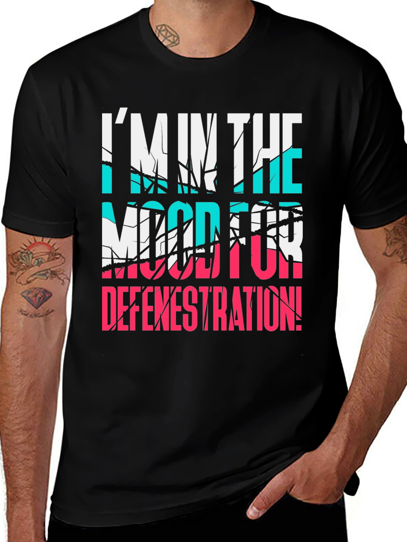 Defenestration Humor Tee