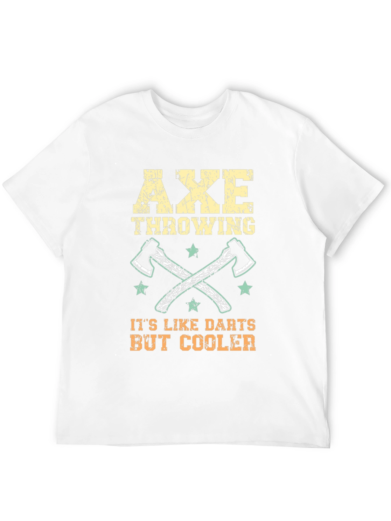 Axe Throwing Cool Graphic Tee