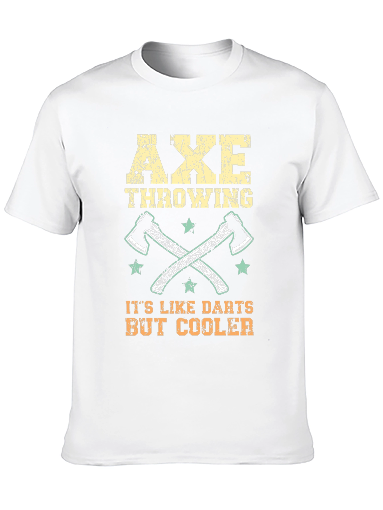 Axe Throwing Cool Graphic Tee