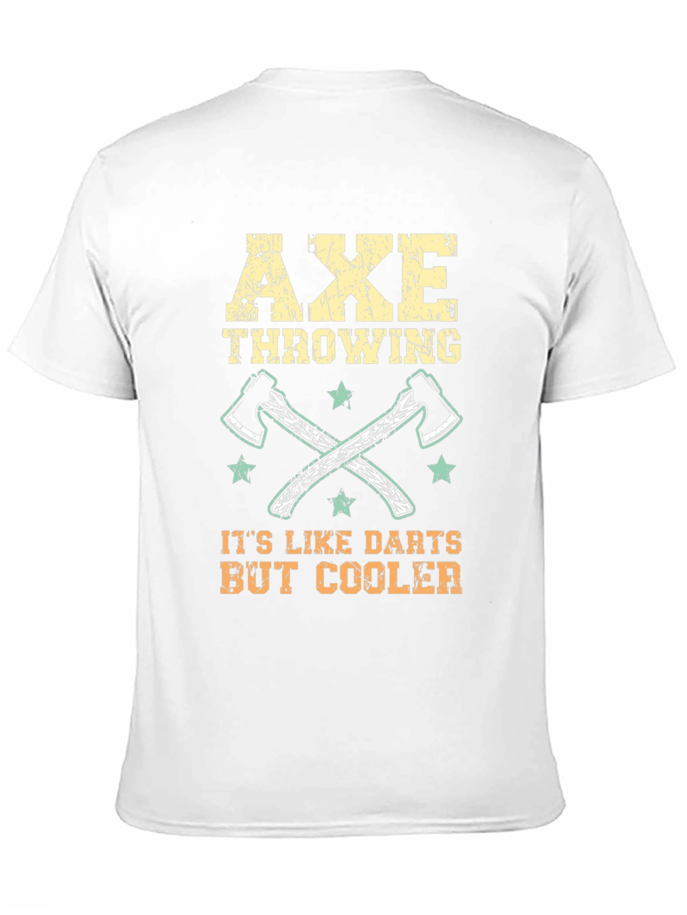 Axe Throwing Cool Graphic Tee