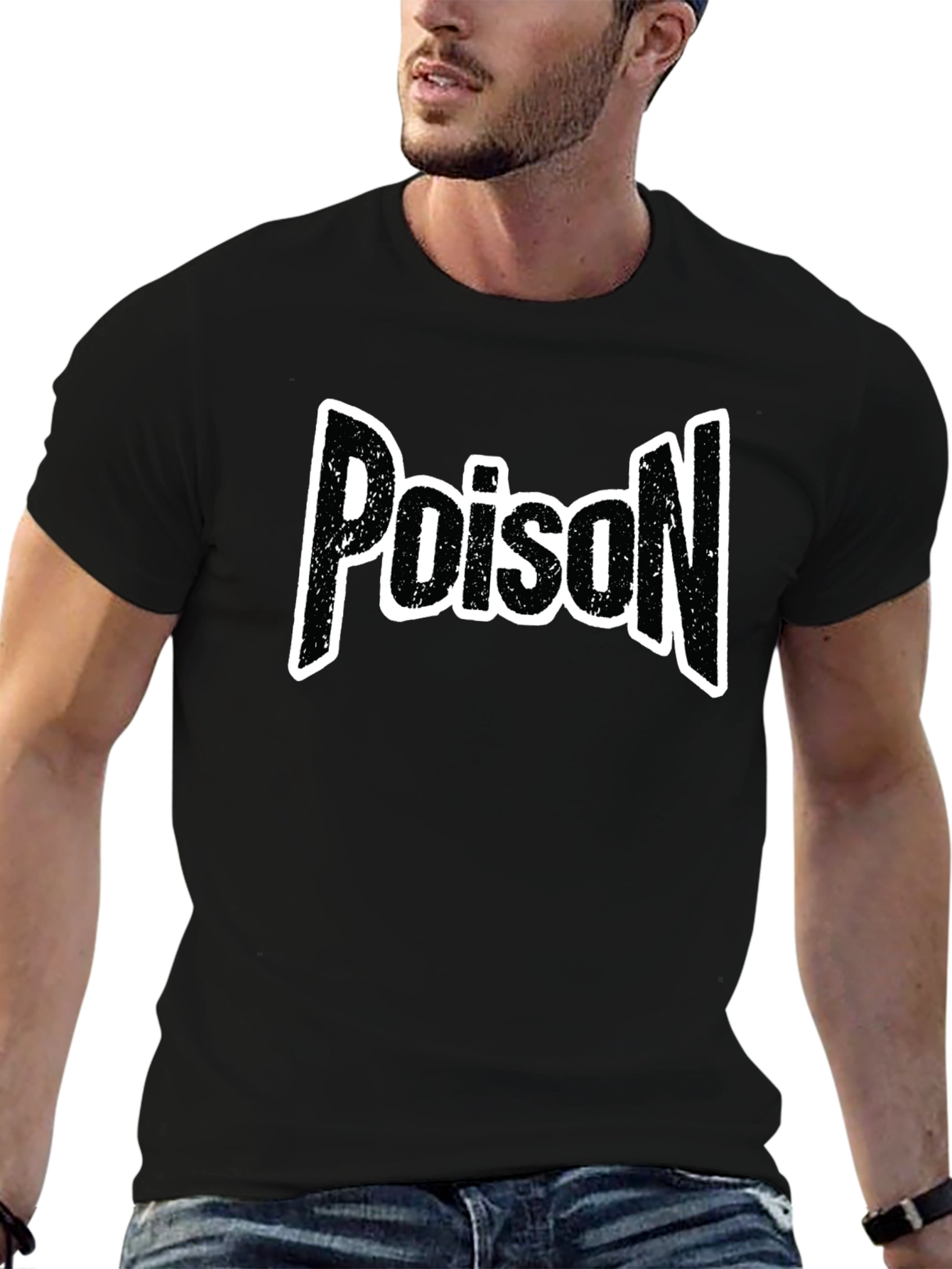 Poison Band T-Shirt - Black