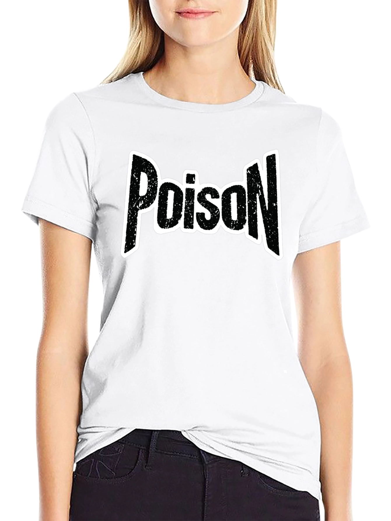 Poison Band T-Shirt - Black