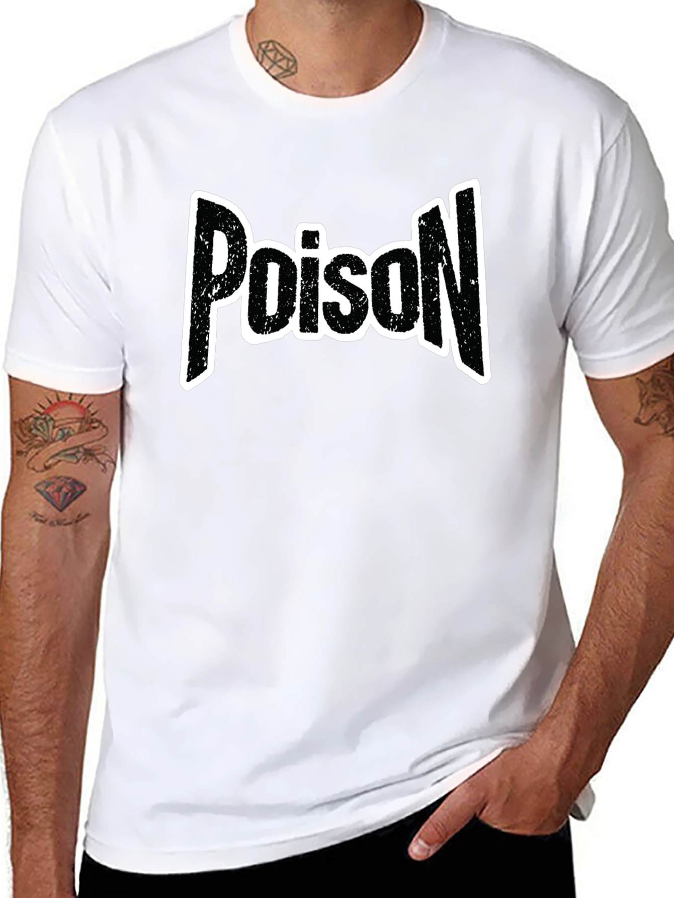 Poison Band T-Shirt - Black