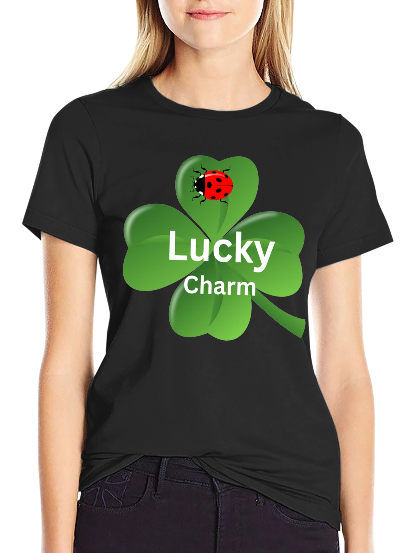 Lucky Charm Clover T-Shirt