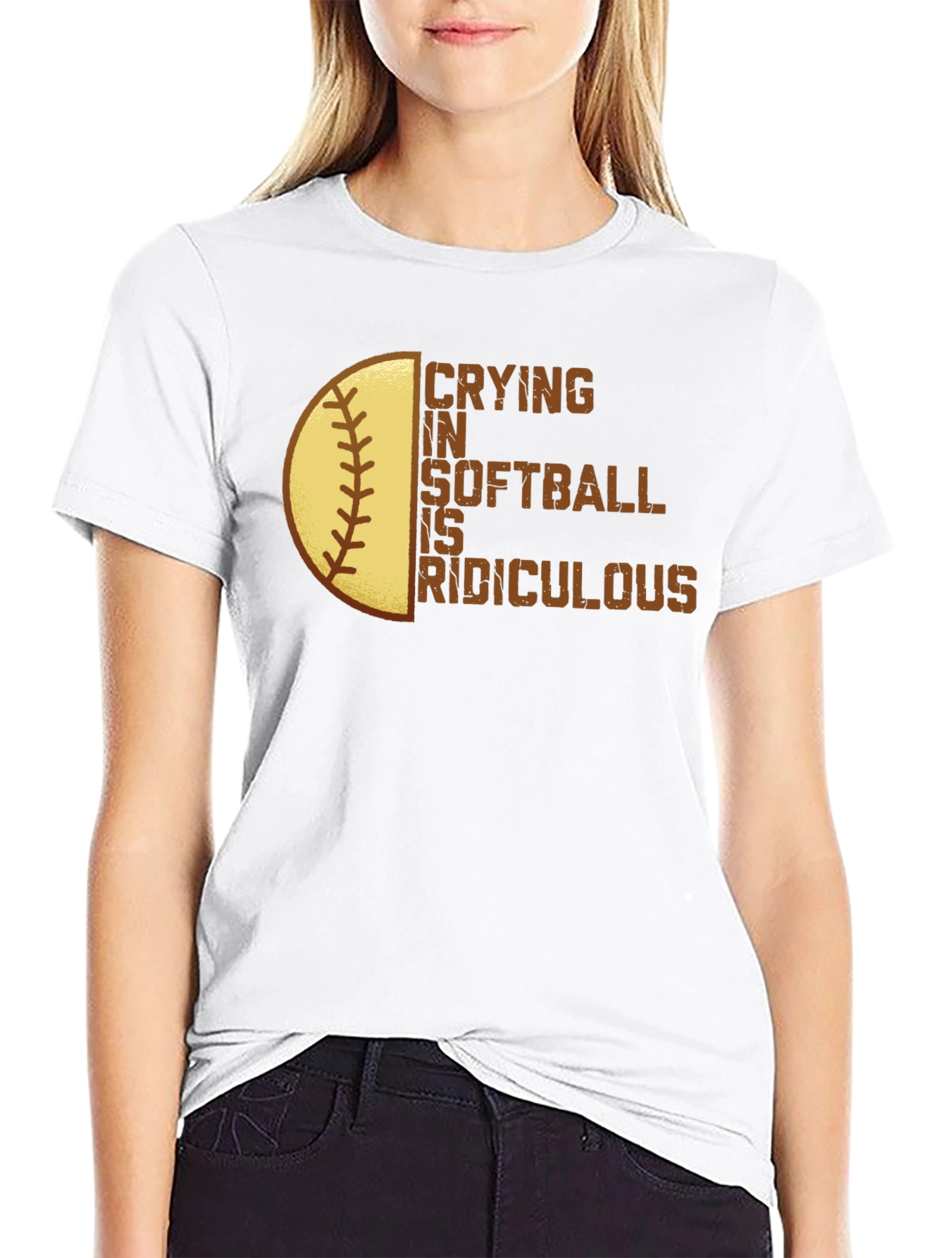 Crying in Softball is Ridiculous T-Shirt