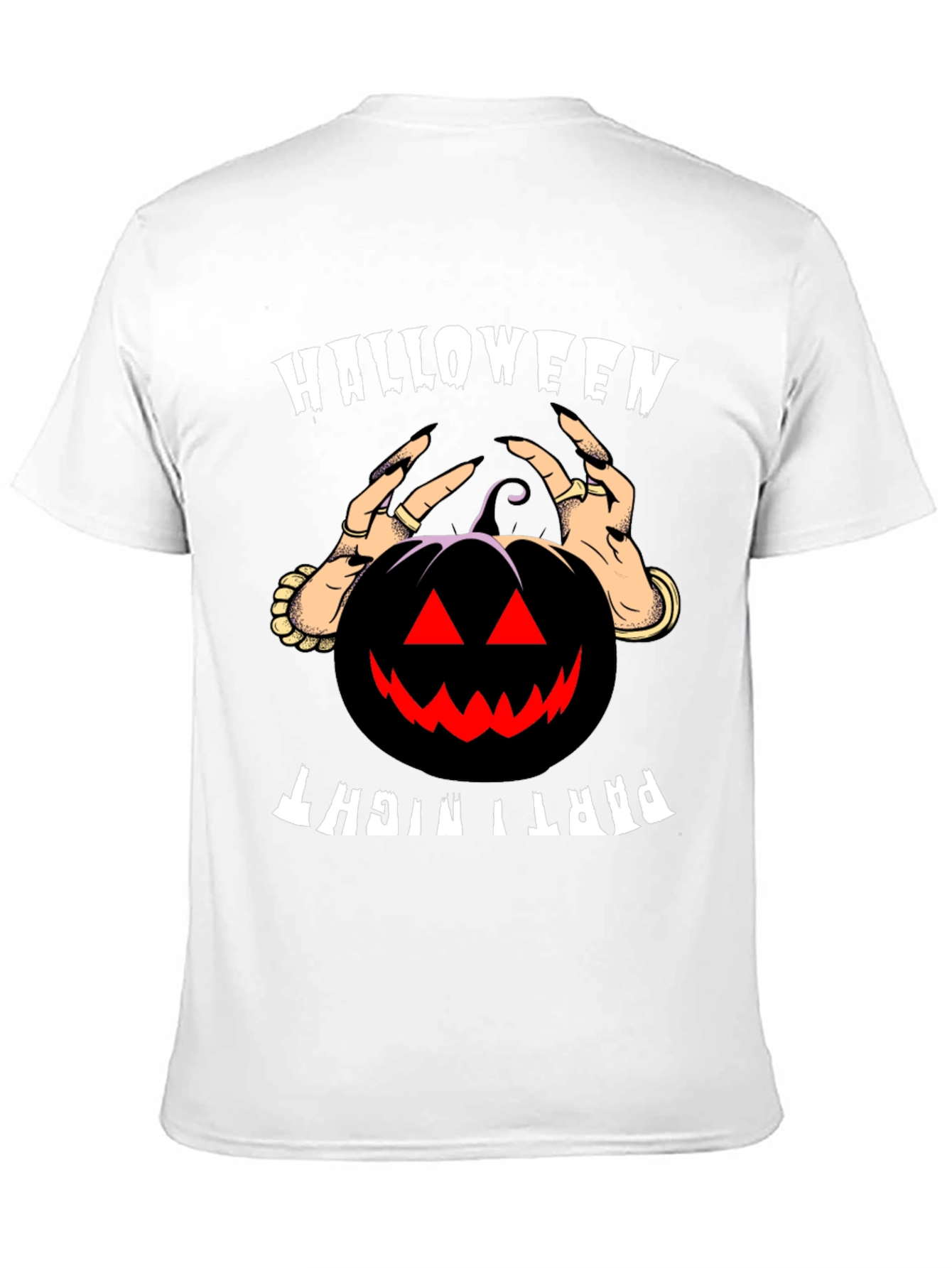Halloween Party Night Pumpkin Graphic T-Shirt