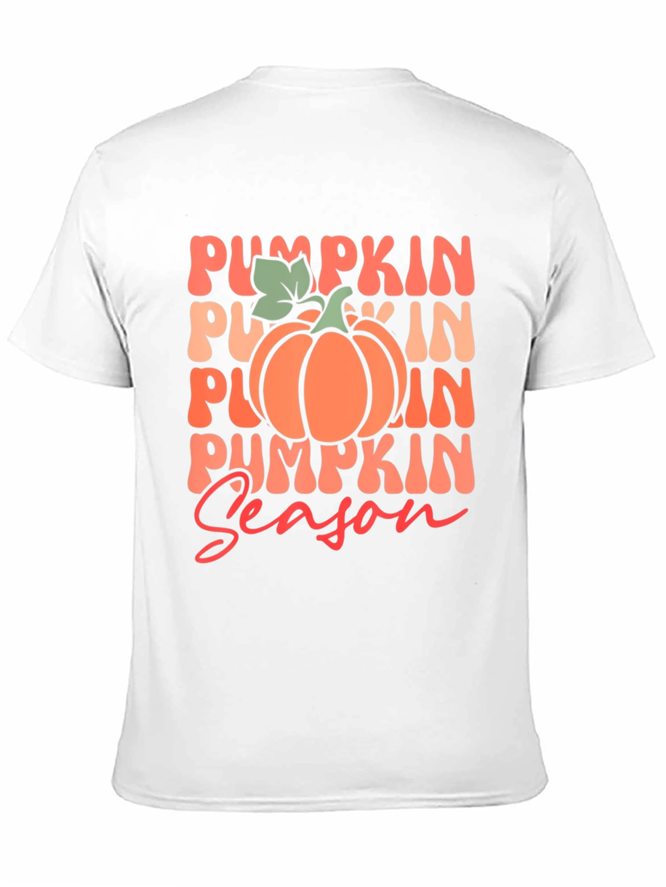 Pumpkin Season Black T-Shirt