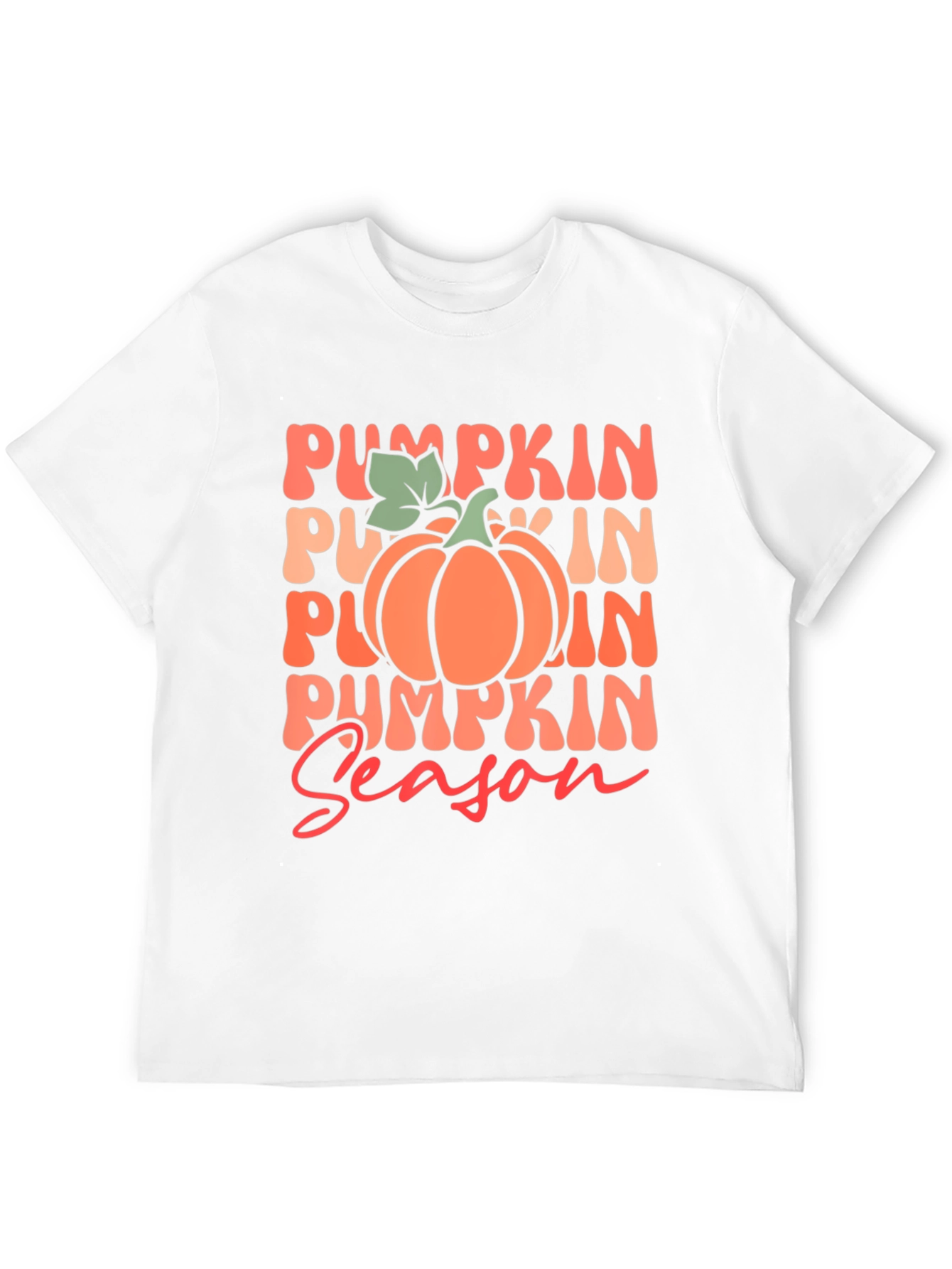 Pumpkin Season Black T-Shirt