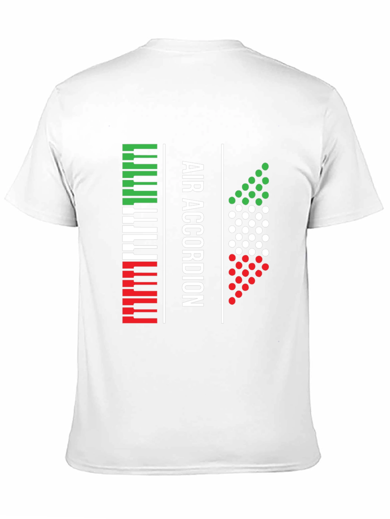 Air Accordion Italian Pride Black T-Shirt