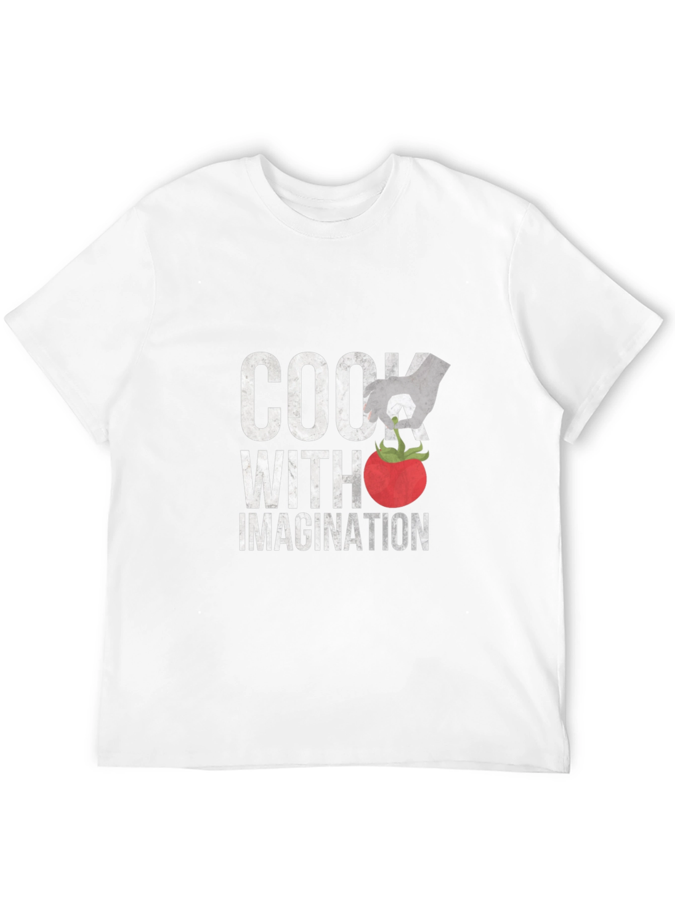 Cook With Imagination Graphic T-Shirt - Unisex Black Tee