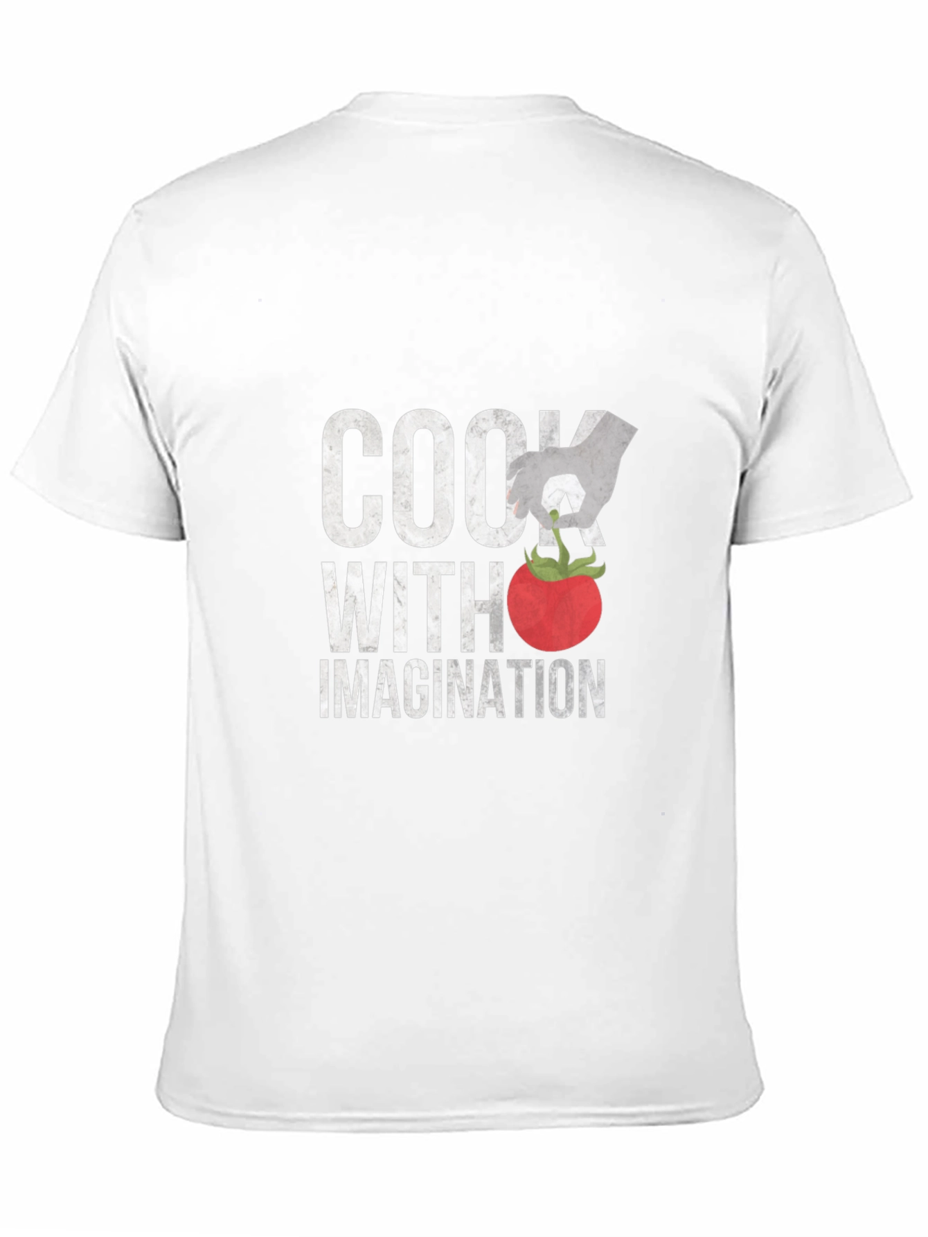 Cook With Imagination Graphic T-Shirt - Unisex Black Tee