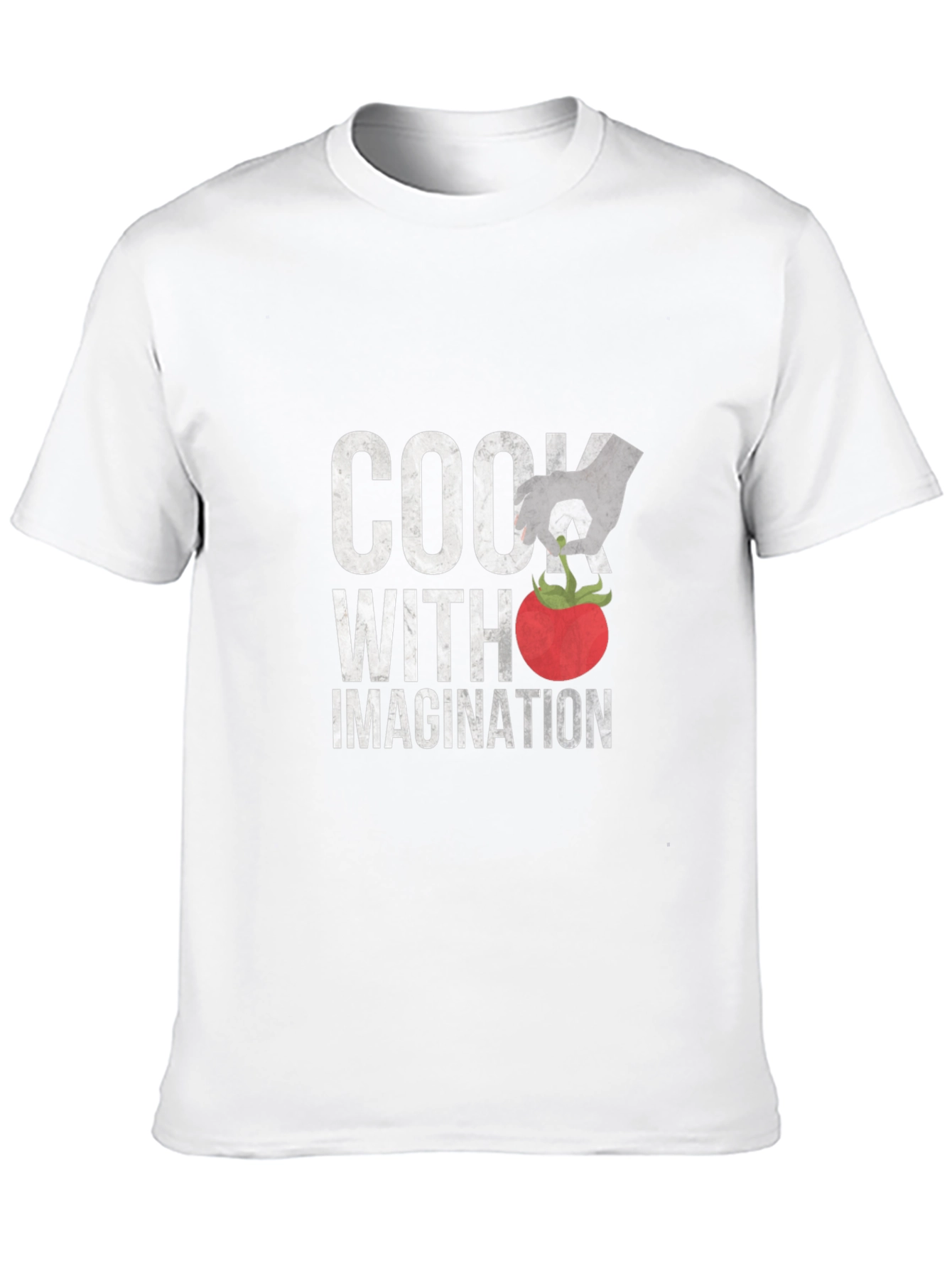 Cook With Imagination Graphic T-Shirt - Unisex Black Tee
