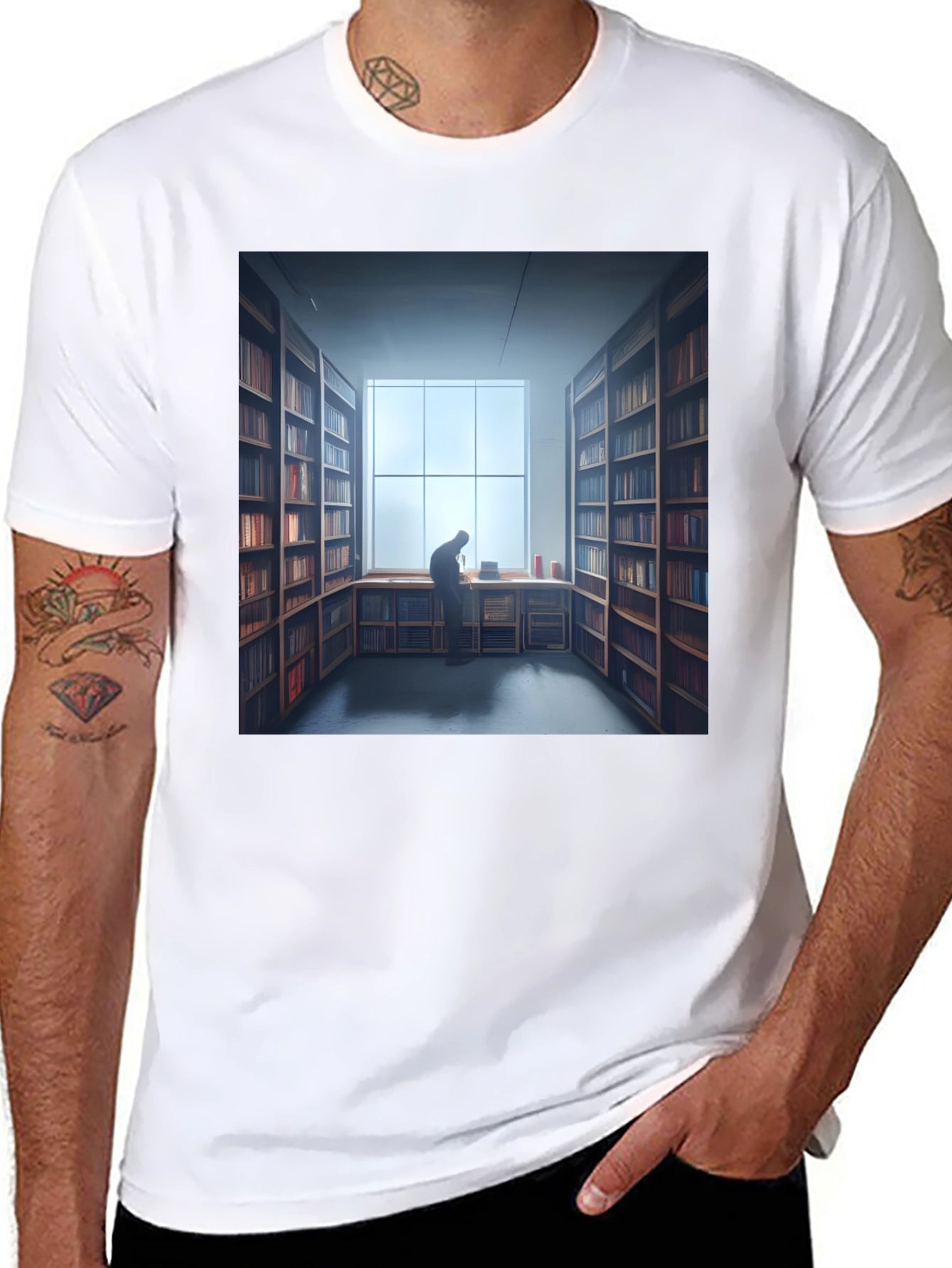Bookworm T-Shirt - Library Lover Tee