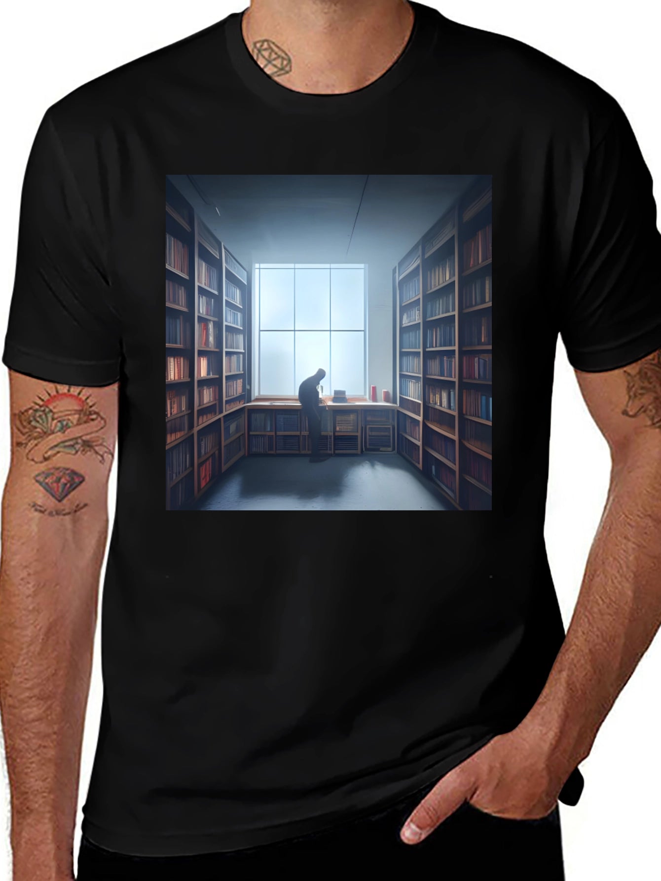 Bookworm T-Shirt - Library Lover Tee