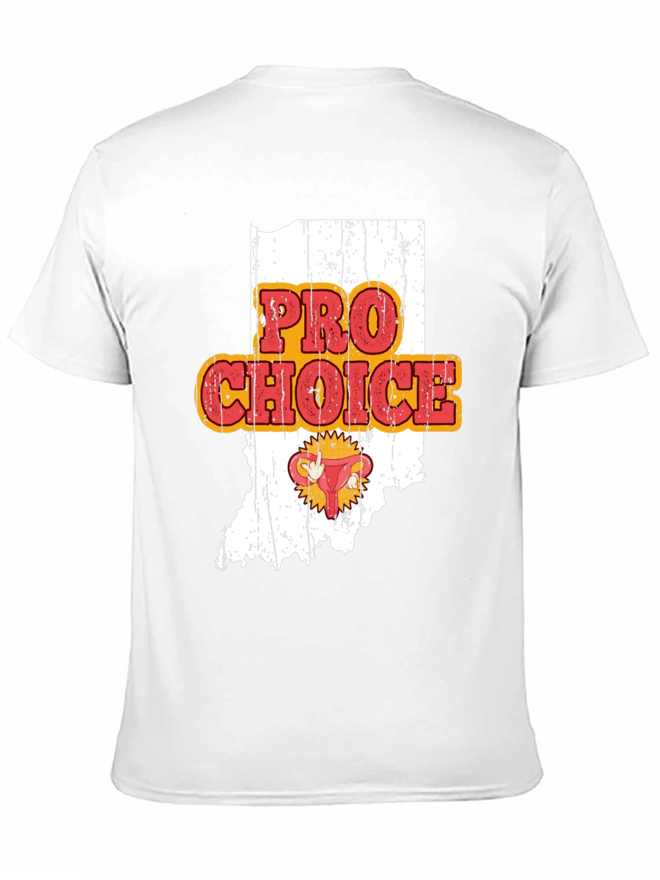 Pro Choice Indiana Womens Rights Graphic Tee