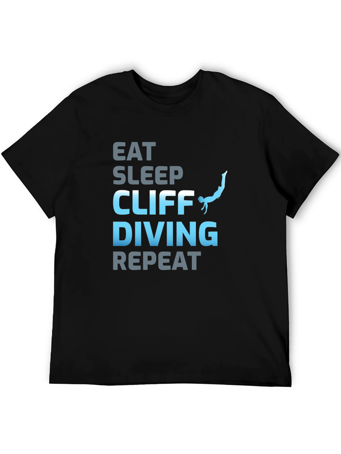 Eat Sleep Cliff Diving Repeat T-Shirt