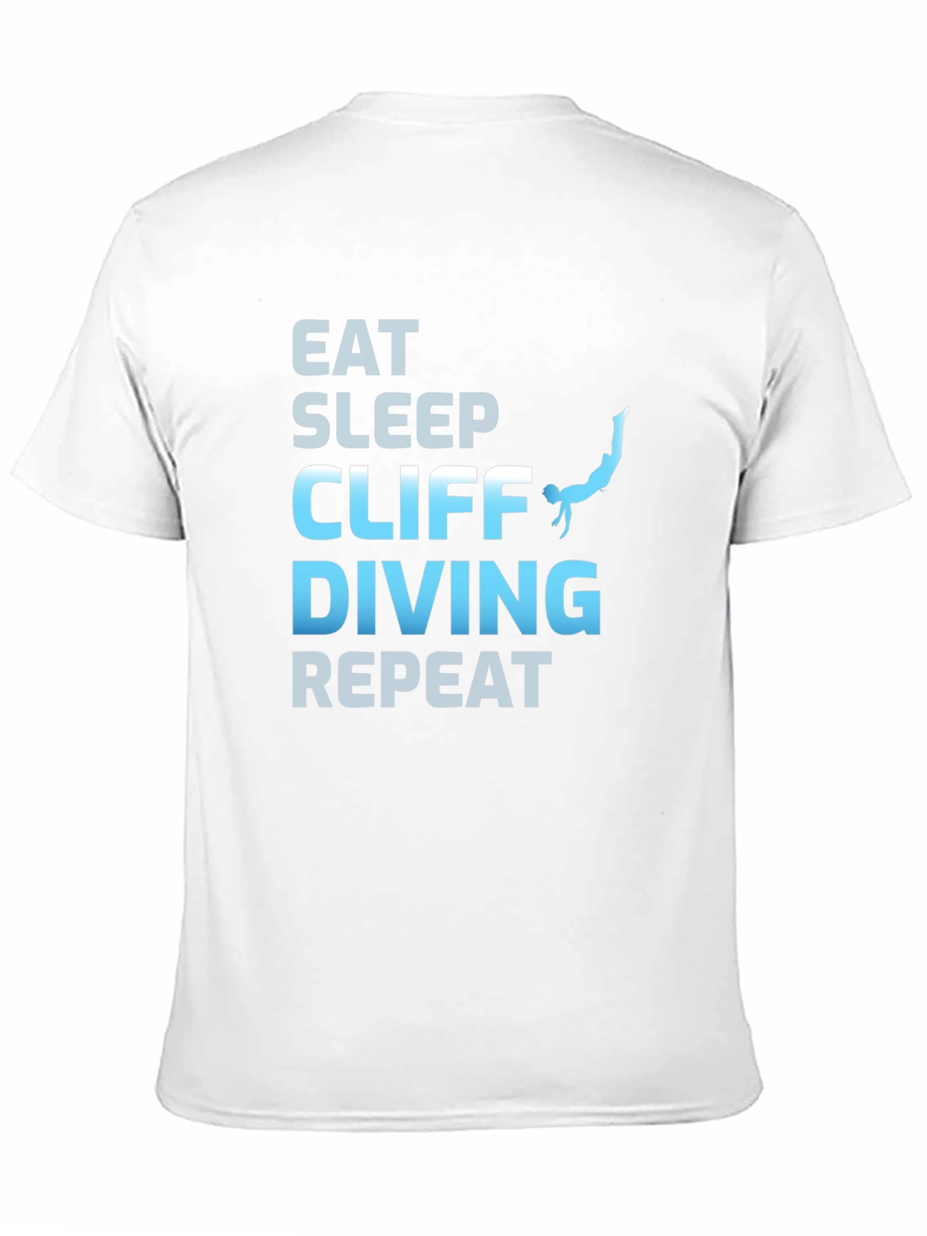 Eat Sleep Cliff Diving Repeat T-Shirt