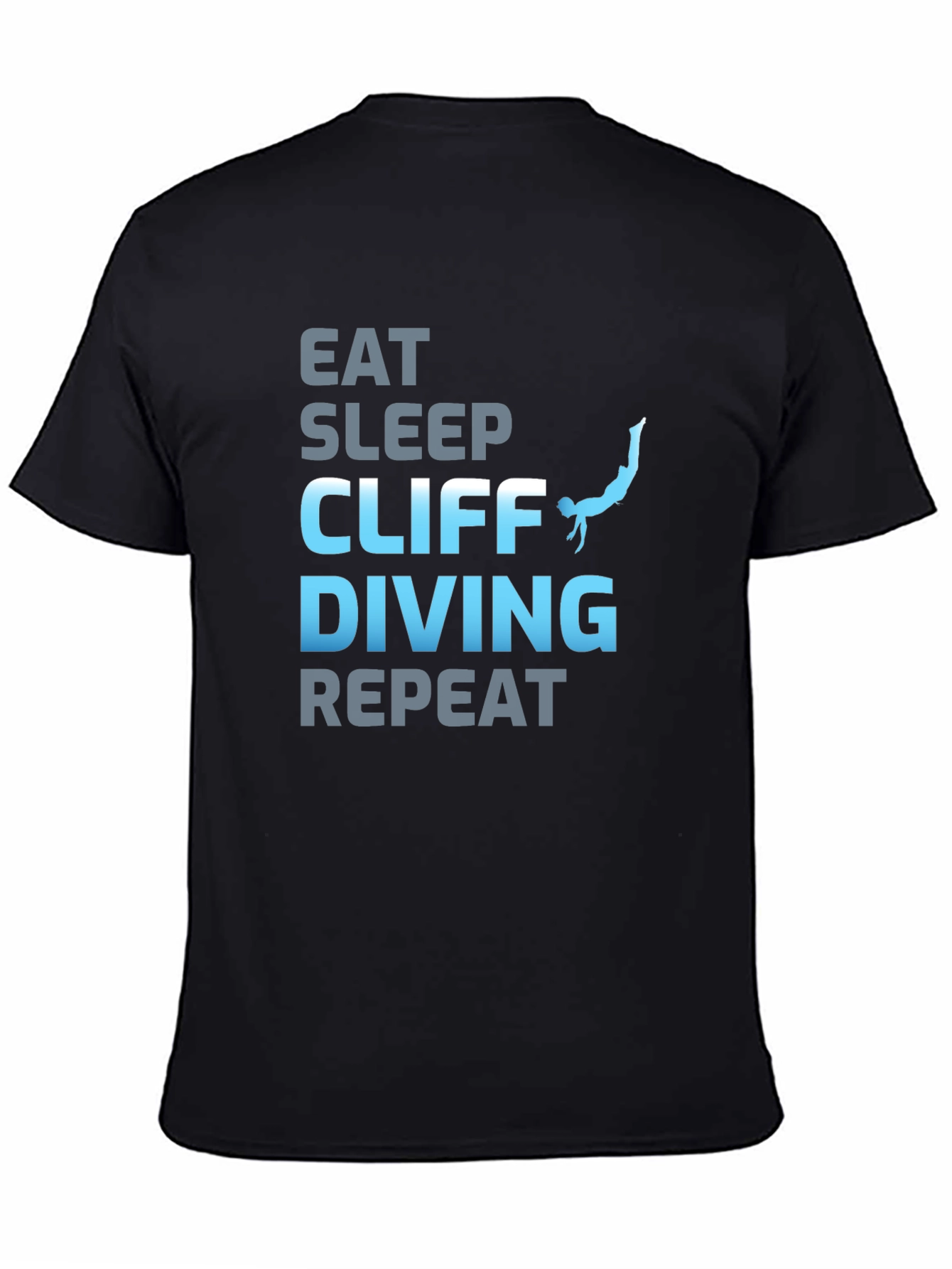 Eat Sleep Cliff Diving Repeat T-Shirt
