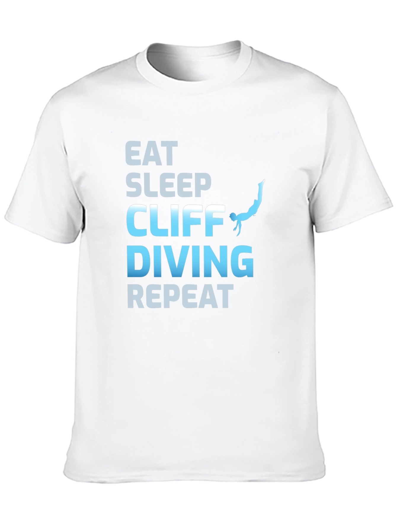 Eat Sleep Cliff Diving Repeat T-Shirt